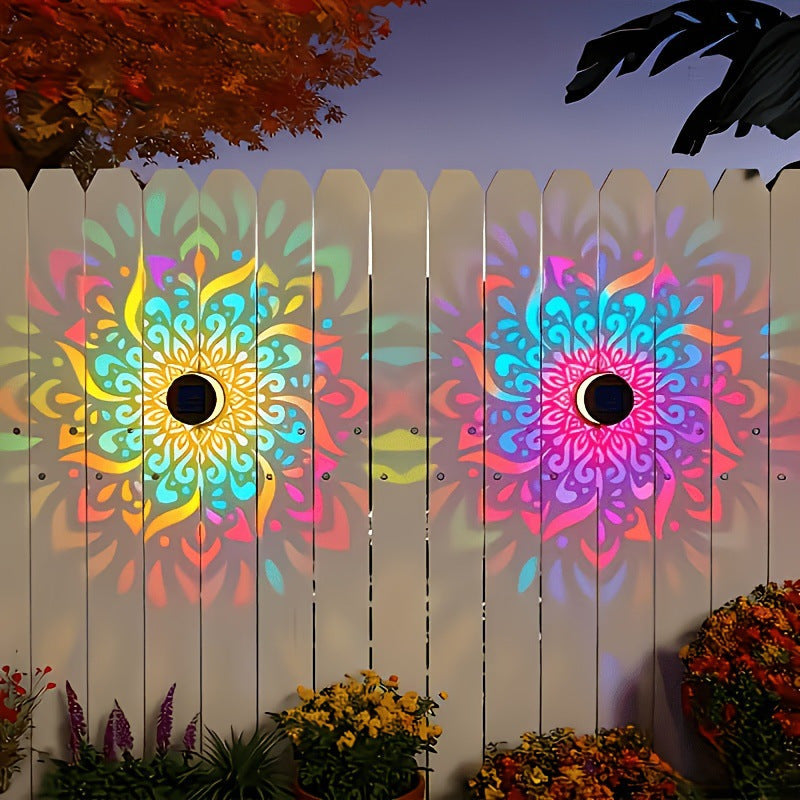 🏡Solar Mandala Projector Outdoor Lights