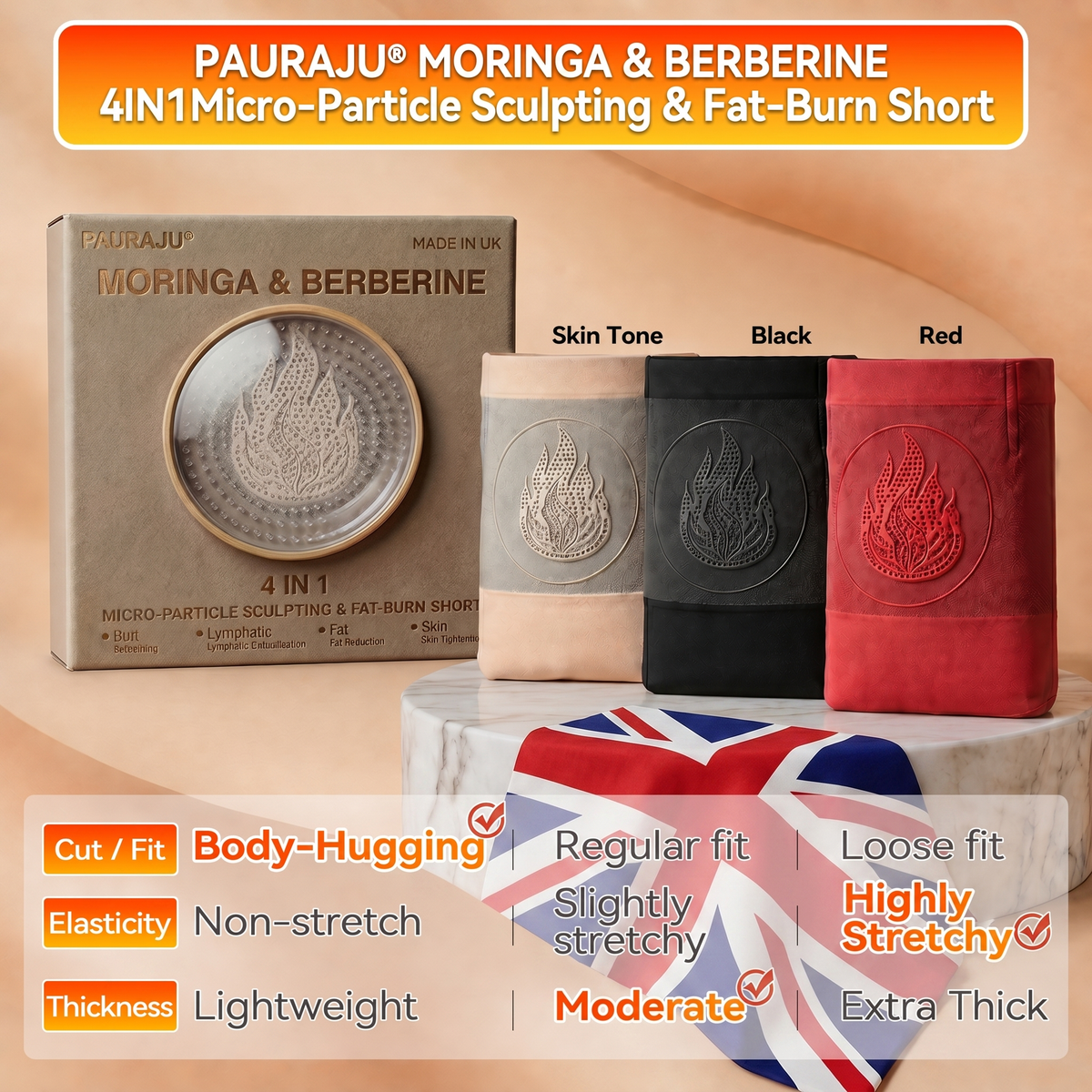PAU𝗥𝗔𝑱𝑼® 2026 𝗠𝗼𝗿𝗶𝗻𝗴𝒂 & 𝗕𝗲𝗿𝗯𝗲𝗿𝗶𝗻𝒆 𝟰-𝗜𝗻-𝟭 𝗠𝗶𝗰𝗿𝒐-𝗣𝗮𝗿𝘁𝗶𝗰𝗹𝗲 𝗧𝗵𝗲𝗿𝗺𝗮𝗹 𝗦𝗰𝘂𝗹𝗽𝘁𝗶𝗻𝗴 𝗦𝗵𝗼𝗿𝘁𝘀 🔥