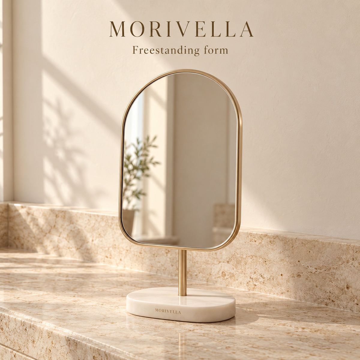 Morivella Arch Vanity Mirror — detail 1