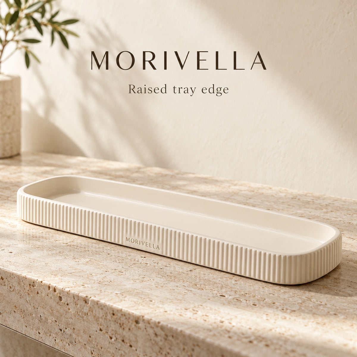 Morivella Rill Countertop Tray — detail 1